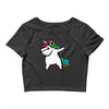 DABBİNG LEPRECHAUN UNİCORN Crop Top