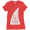 nice to eat you Ladies Fitted T-Shirt