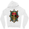 pirate bones skull Zipper Hoodie