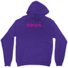 #drunk hashtag neon pink Unisex Hoodie