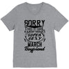 This Girl Is Taken By A Super Sexy March Boyfriend V-Neck Tee