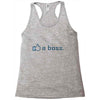 like a boss Racerback Tank