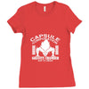 gravity chamber Ladies Fitted T-Shirt