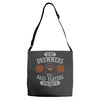 bm god drummers bass heroes too Adjustable Strap Totes