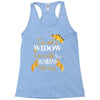 i'm not a widow i'm a wife to a husband with wings Racerback Tank