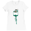 pocket fishman Ladies Fitted T-Shirt