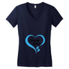 coming soon baby boy maternity design Women's V-Neck T-Shirt