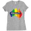 Vote Yes-Australia Marriage Equality Ladies Fitted T-Shirt