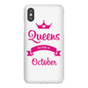 queens are born in october iPhoneX