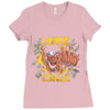 break the wall Ladies Fitted T-Shirt