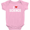 i love science Baby Onesie
