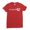 its My Heart Ladies Fitted T-Shirt