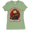 lucille is awesome Ladies Fitted T-Shirt