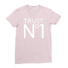 trust no Ladies Fitted T-Shirt