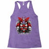 samurai mask of doom Racerback Tank