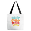 don't sweat the technique Tote Bags