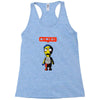 nobody likes him Racerback Tank