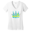 we are the almig17ty seniors carver high school Women's V-Neck T-Shirt