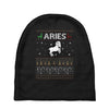 aries  christmas ugly sweater Baby Beanies