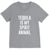 tequila is my spirit animal V-Neck Tee