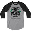 education is the most powerful weapon you can use to change the world 3/4 Sleeve Shirt