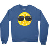 Lemon with Glasses Crewneck Sweatshirt