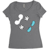 Creating a Little Disney Magic Character Baby Boy Women's Triblend Scoop T-shirt