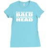 bald Ladies Fitted T-Shirt