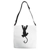 Grabing Cat Adjustable Strap Totes