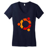 friend logo Women's V-Neck T-Shirt