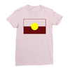 australian aboriginal Ladies Fitted T-Shirt