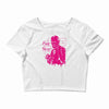 pink freud Crop Top