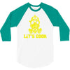 let's cook 3/4 Sleeve Shirt