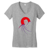 magnetic knight Women's V-Neck T-Shirt