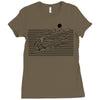 surf line Ladies Fitted T-Shirt
