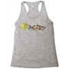 planetary chatter vectorized Racerback Tank