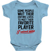 my favorite player Baby Bodysuit