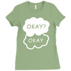 okay okay Ladies Fitted T-Shirt
