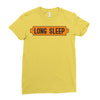 LONG SLEEP Ladies Fitted T-Shirt