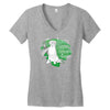 boxers support parkinson's awareness Women's V-Neck T-Shirt