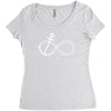 infinity knot anchor rope Women's Triblend Scoop T-shirt