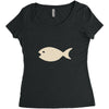 fish Women's Triblend Scoop T-shirt