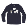 coffee that's always late Long Sleeve Shirts