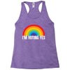 I Am Voting Yes Racerback Tank