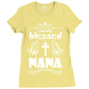 I Am One Blessed Nana Ladies Fitted T-Shirt