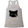 sad cat Racerback Tank