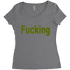 fucking Women's Triblend Scoop T-shirt