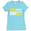 same shirt different day Ladies Fitted T-Shirt