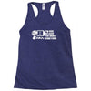 i'm here because you broke something Racerback Tank