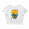 Turtles Leonardo Armor Crop Top